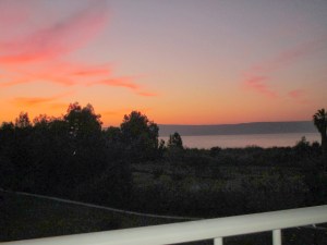Sea of Galilee sunrise