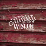 humility and wisdom