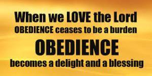 obedience blessing