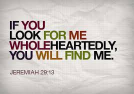 Jeremiah 29 13
