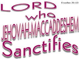 Lord who santifies