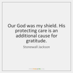 God's protective care