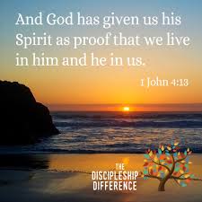 1 John 4 13