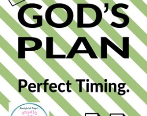 plan and timing God