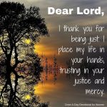 prayer for justice and mercy
