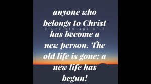 2 Corinthians 5 17